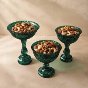 Decorative Footed Compote Bowl / Centerpiece Stand-AF GLASS