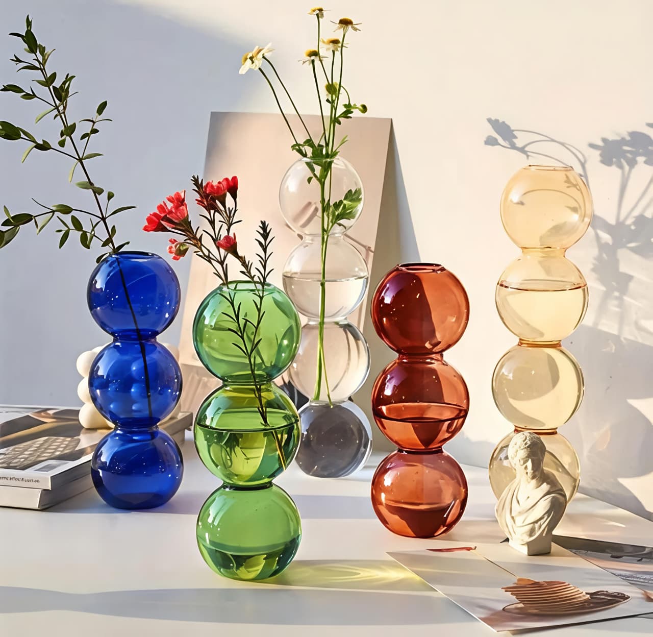 Bubble / Spherical Stacked Column-AF GLASS