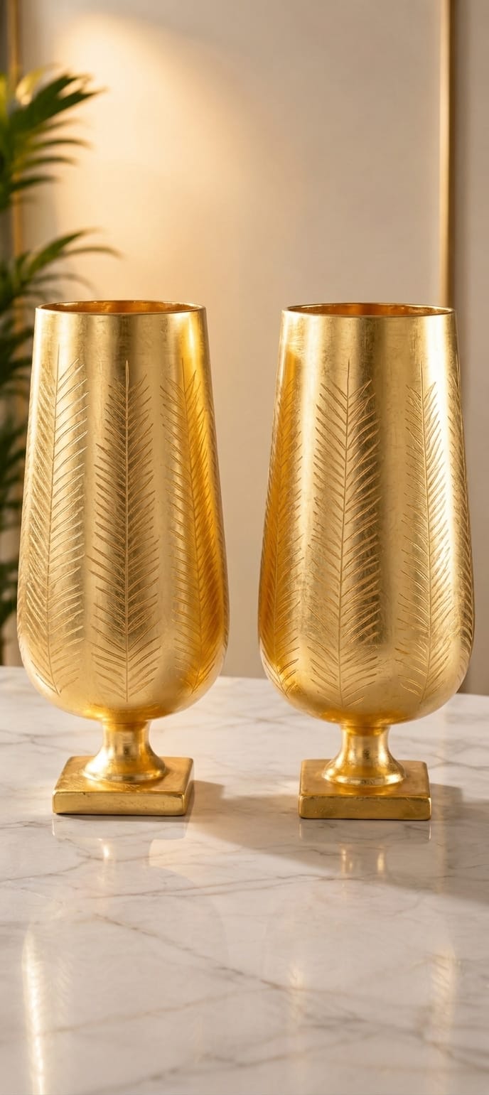 Pattern: Intricate Leaf Vein / Botanical Feather-AF GLASS - Image 2